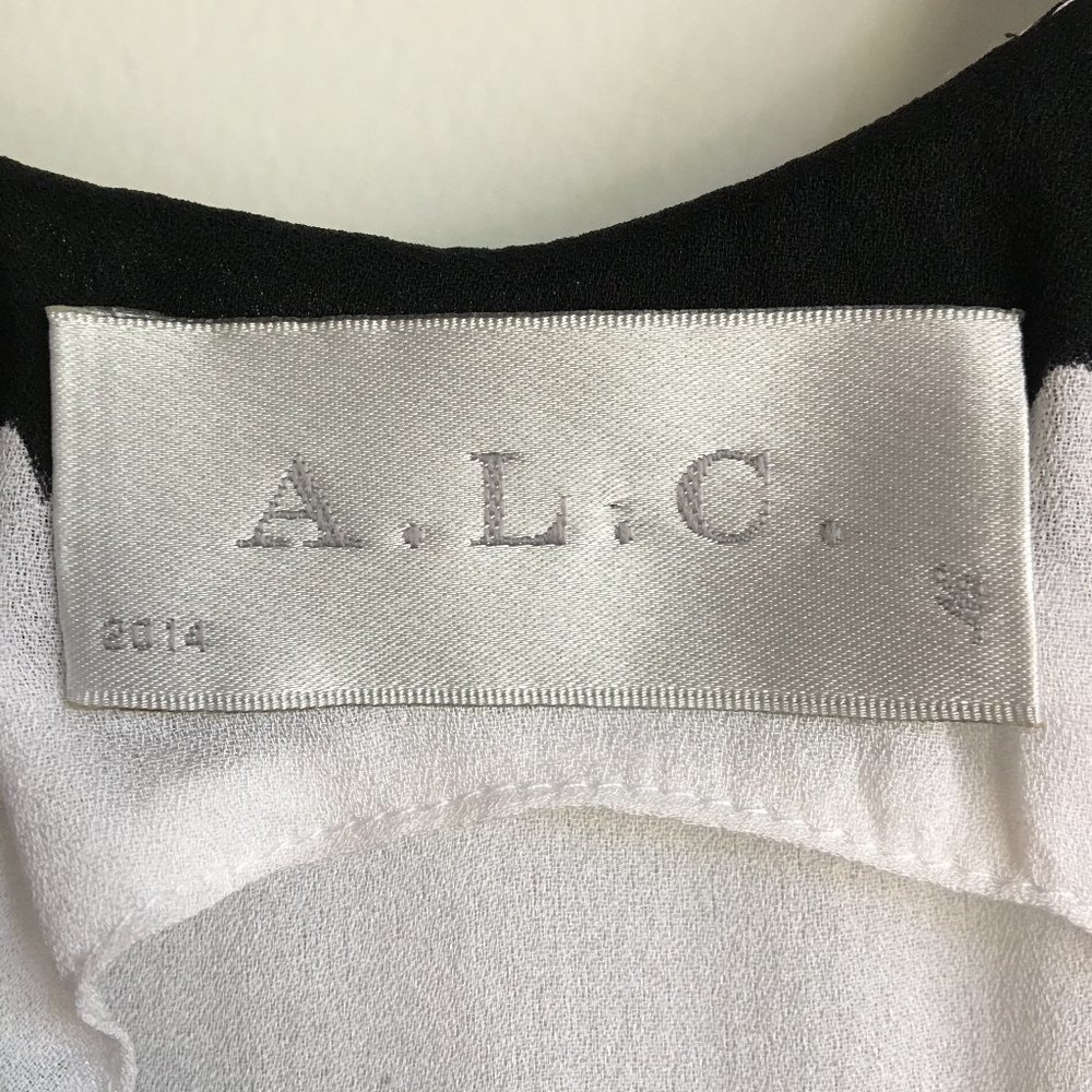 A.L.C. Bexley Stripe Button Down Dress- M - Picture 2 of 5